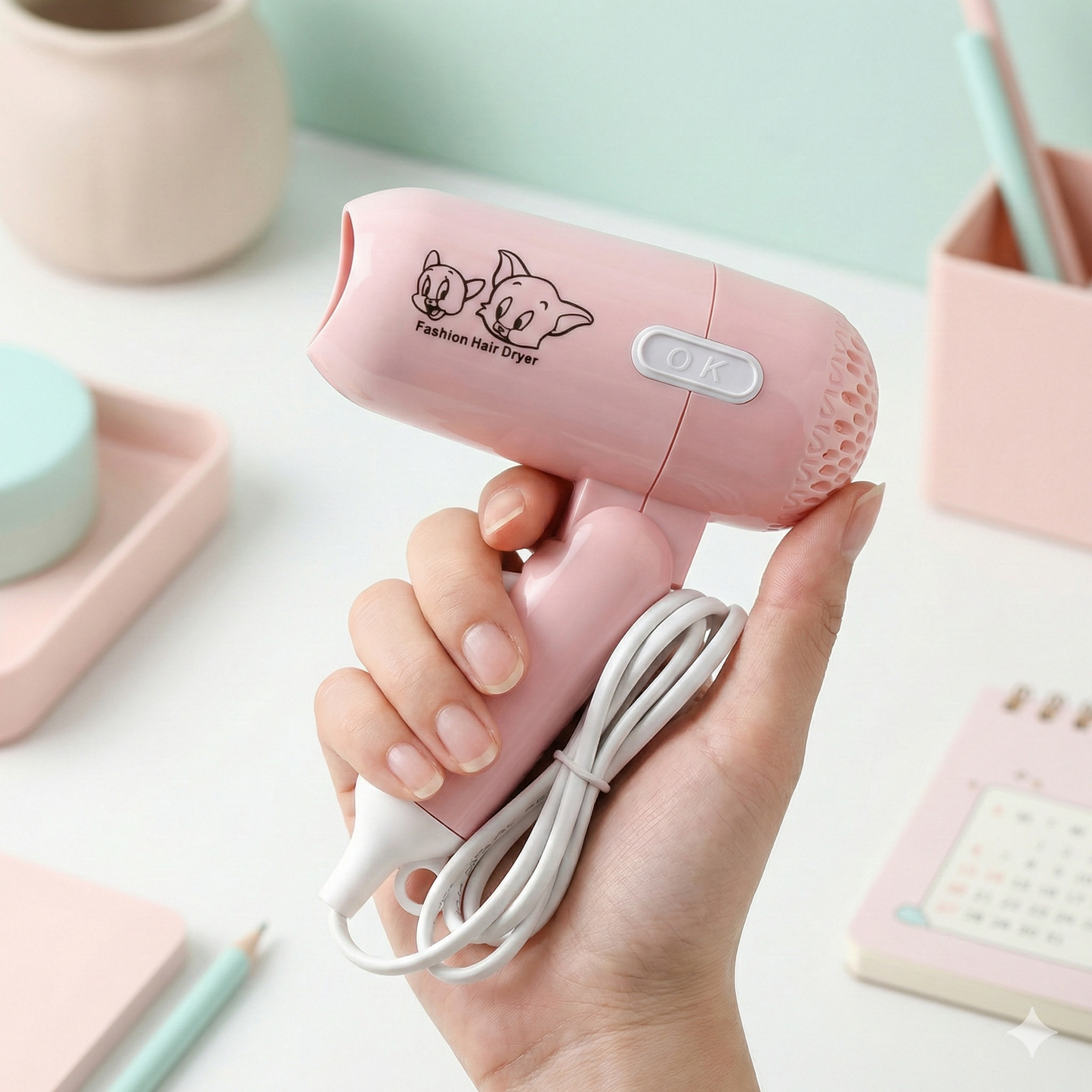 Mini Foldable Hair Dryer