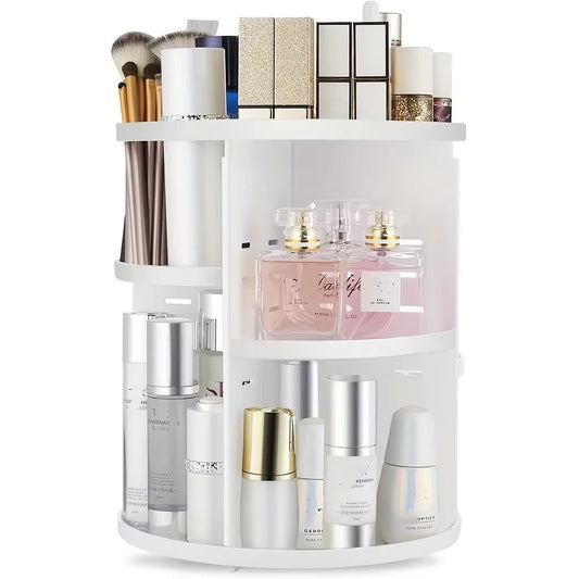 360° Rotating Makeup Organizer